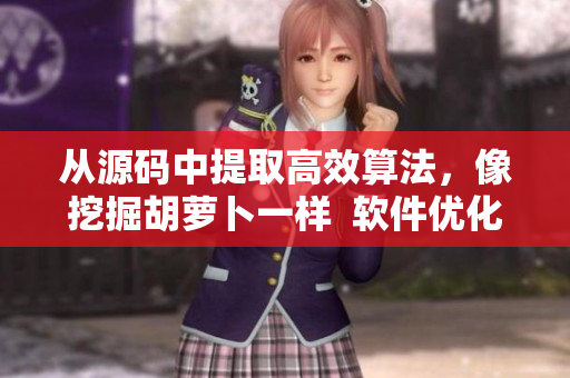 从源码中提取高效算法，像挖掘胡萝卜一样  软件优化技巧