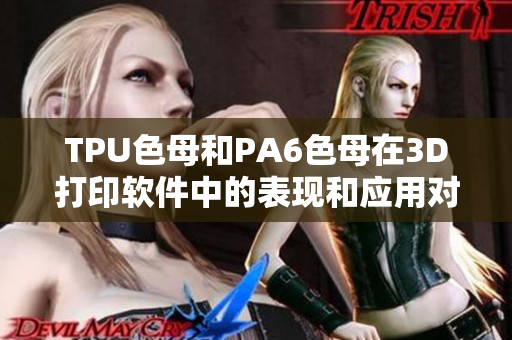 TPU色母和PA6色母在3D打印软件中的表现和应用对比