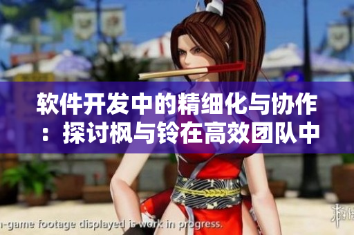 软件开发中的精细化与协作：探讨枫与铃在高效团队中的实践