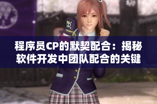 程序员CP的默契配合：揭秘软件开发中团队配合的关键