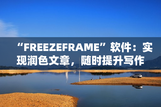 “FREEZEFRAME”软件：实现润色文章，随时提升写作水平！