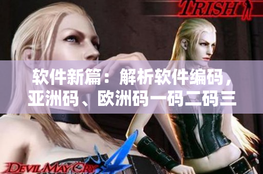 软件新篇：解析软件编码，亚洲码、欧洲码一码二码三码