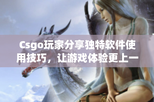 Csgo玩家分享独特软件使用技巧，让游戏体验更上一层楼！