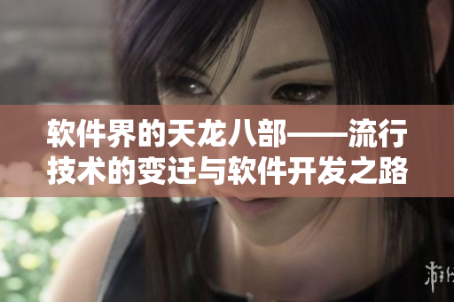 软件界的天龙八部——流行技术的变迁与软件开发之路