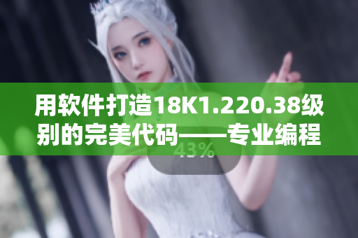 用软件打造18K1.220.38级别的完美代码——专业编程从此轻松！