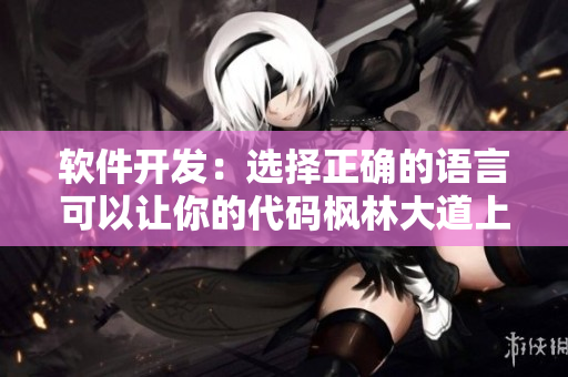 软件开发：选择正确的语言可以让你的代码枫林大道上飘香