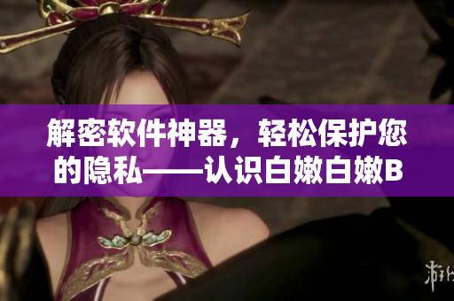 解密软件神器，轻松保护您的隐私——认识白嫩白嫩BBBBBBBBB