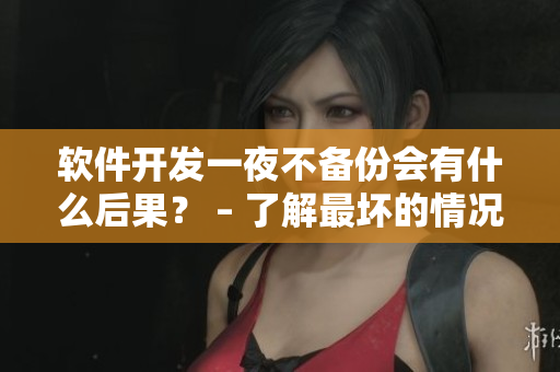 软件开发一夜不备份会有什么后果？ – 了解最坏的情况！