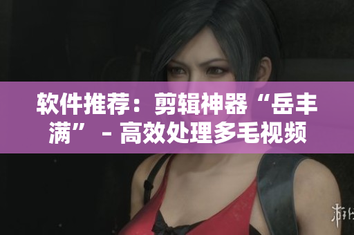 软件推荐：剪辑神器“岳丰满” – 高效处理多毛视频