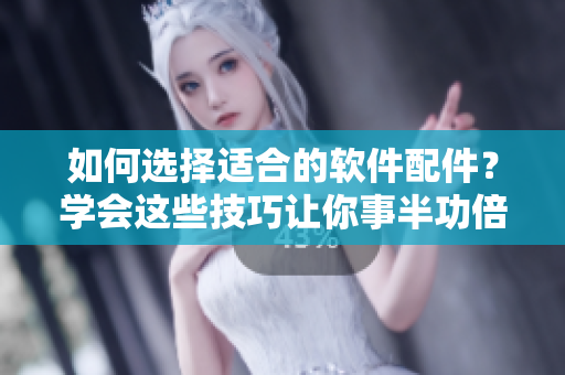 如何选择适合的软件配件？学会这些技巧让你事半功倍