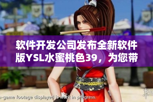 软件开发公司发布全新软件版YSL水蜜桃色39，为您带来全新的使用体验