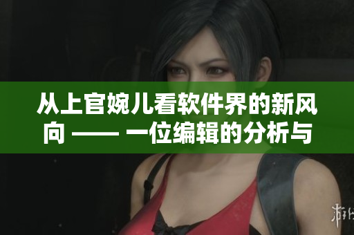 从上官婉儿看软件界的新风向 —— 一位编辑的分析与思考