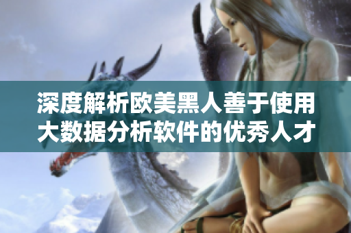 深度解析欧美黑人善于使用大数据分析软件的优秀人才特质