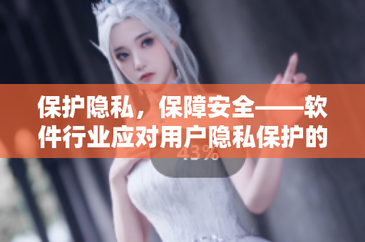 保护隐私，保障安全——软件行业应对用户隐私保护的挑战