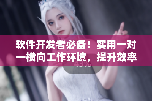 软件开发者必备！实用一对一横向工作环境，提升效率的编程新选择