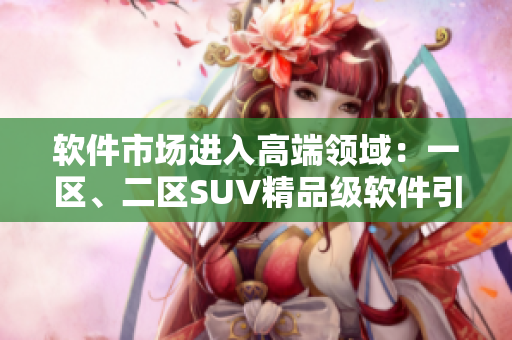 软件市场进入高端领域：一区、二区SUV精品级软件引领行业潮流