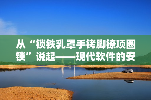 从“锁铁乳罩手铐脚镣项圈锁”说起——现代软件的安全性保障