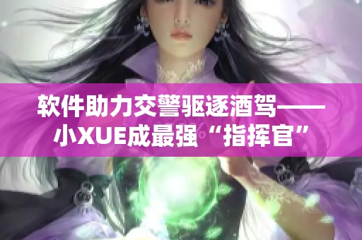 软件助力交警驱逐酒驾——小XUE成最强“指挥官”