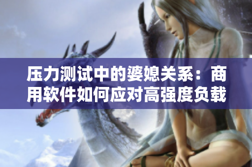 压力测试中的婆媳关系：商用软件如何应对高强度负载？