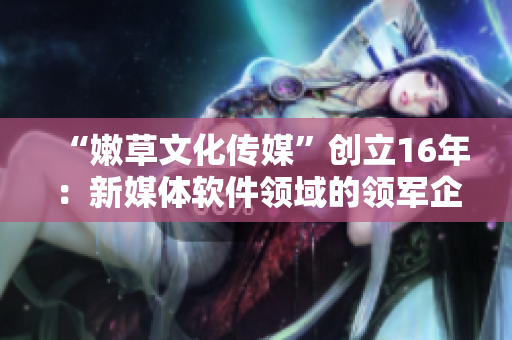 “嫩草文化传媒”创立16年：新媒体软件领域的领军企业