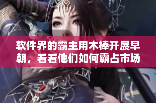 软件界的霸主用木棒开展早朝，看看他们如何霸占市场