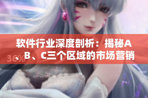软件行业深度剖析：揭秘A、B、C三个区域的市场营销策略与竞争形势