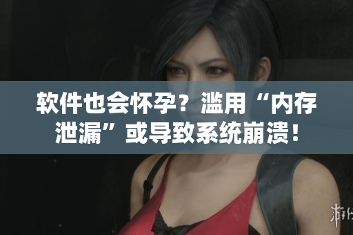 软件也会怀孕？滥用“内存泄漏”或导致系统崩溃！