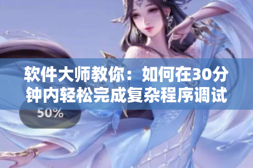 软件大师教你：如何在30分钟内轻松完成复杂程序调试