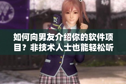 如何向男友介绍你的软件项目？非技术人士也能轻松听懂！