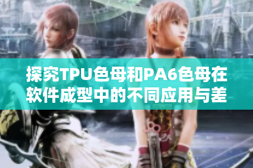 探究TPU色母和PA6色母在软件成型中的不同应用与差异