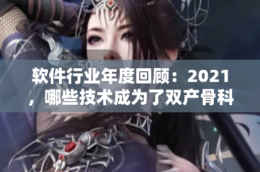软件行业年度回顾：2021，哪些技术成为了双产骨科级别的明星？