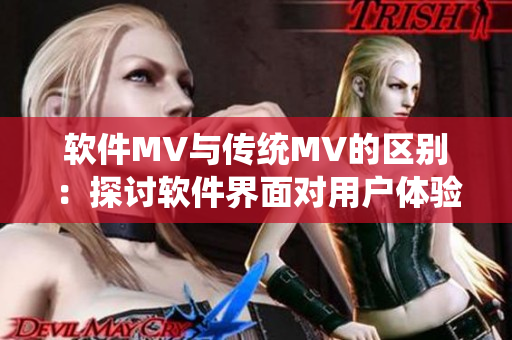 软件MV与传统MV的区别：探讨软件界面对用户体验的影响