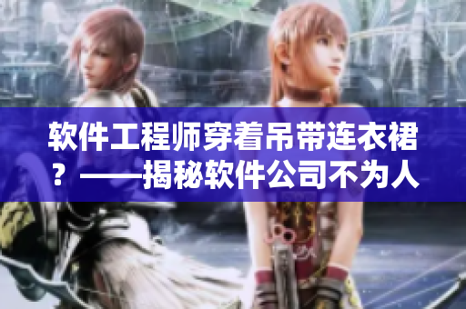 软件工程师穿着吊带连衣裙？——揭秘软件公司不为人知的时尚穿搭秘密