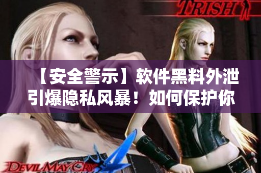 【安全警示】软件黑料外泄引爆隐私风暴！如何保护你的电脑安全？