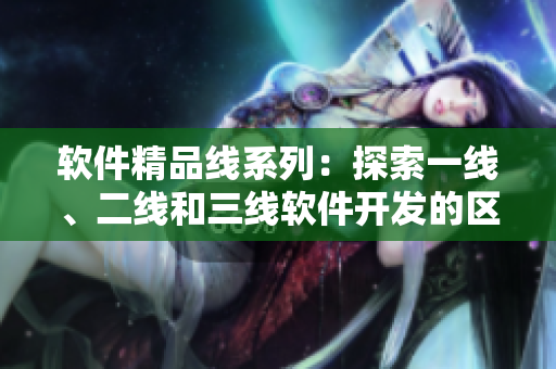 软件精品线系列：探索一线、二线和三线软件开发的区别与优劣