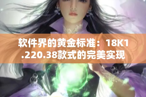 软件界的黄金标准：18K1.220.38款式的完美实现