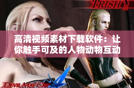 高清视频素材下载软件：让你触手可及的人物动物互动精品视频！
