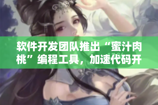 软件开发团队推出“蜜汁肉桃”编程工具，加速代码开发！