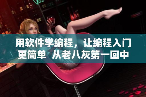 用软件学编程，让编程入门更简单  从老八灰第一回中汲取的启示