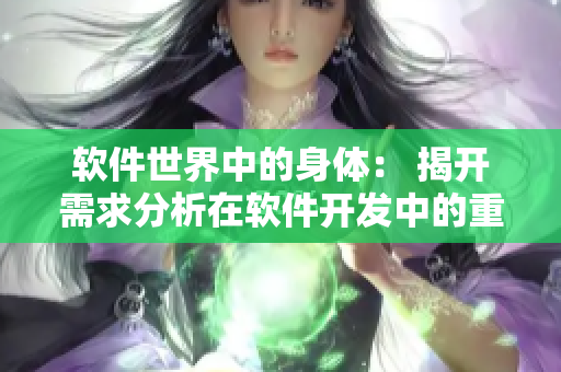 软件世界中的身体： 揭开需求分析在软件开发中的重要性