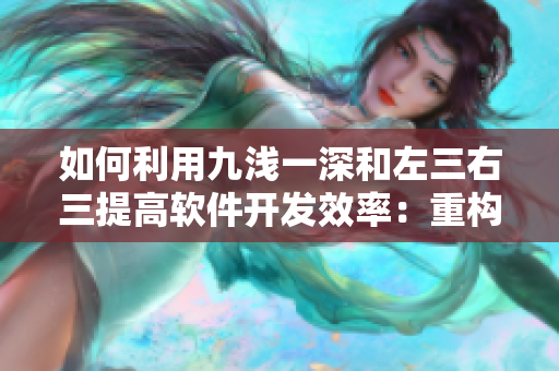 如何利用九浅一深和左三右三提高软件开发效率：重构代码并提高团队配合。
