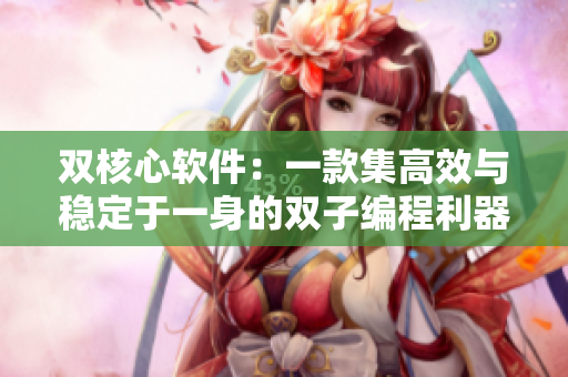双核心软件：一款集高效与稳定于一身的双子编程利器