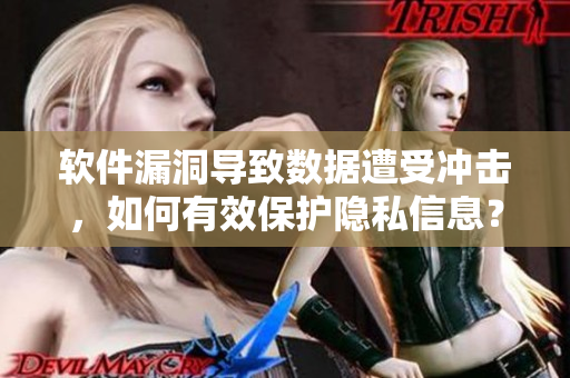 软件漏洞导致数据遭受冲击，如何有效保护隐私信息？