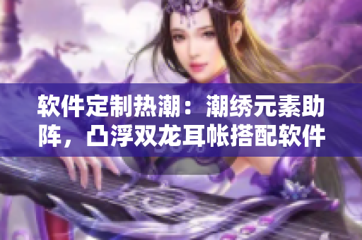软件定制热潮：潮绣元素助阵，凸浮双龙耳帐搭配软件设计成新时尚