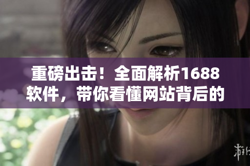 重磅出击！全面解析1688软件，带你看懂网站背后的技术细节！