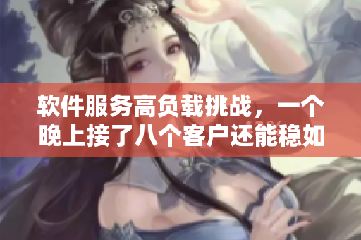 软件服务高负载挑战，一个晚上接了八个客户还能稳如泰山吗？