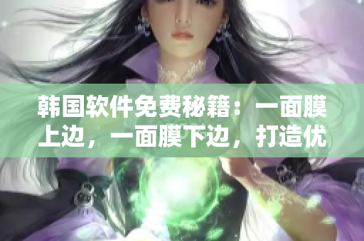 韩国软件免费秘籍：一面膜上边，一面膜下边，打造优质管理！