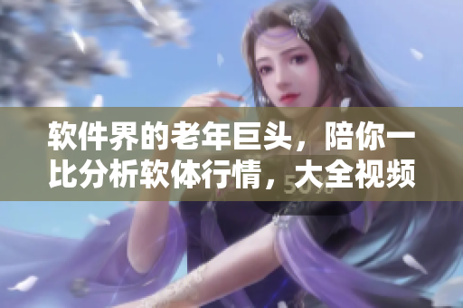 软件界的老年巨头，陪你一比分析软体行情，大全视频来袭