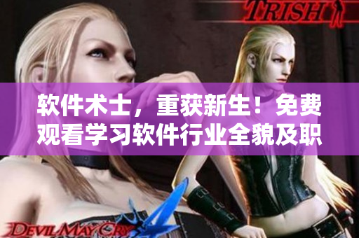 软件术士，重获新生！免费观看学习软件行业全貌及职业发展策略，不容错过！