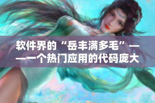 软件界的“岳丰满多毛”——一个热门应用的代码庞大问题